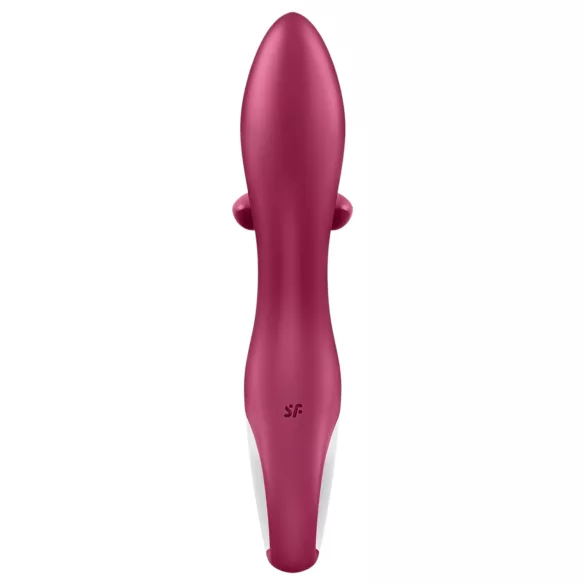 Satisfyer Embrace Me - vibrator cu braț pentru clitoris - reîncărcabil - roșu