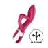 Satisfyer Embrace Me - vibrator cu braț pentru clitoris - reîncărcabil - roșu