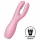 Satisfyer Threesome 3 - vibrator clitoridian cu acumulator - roz