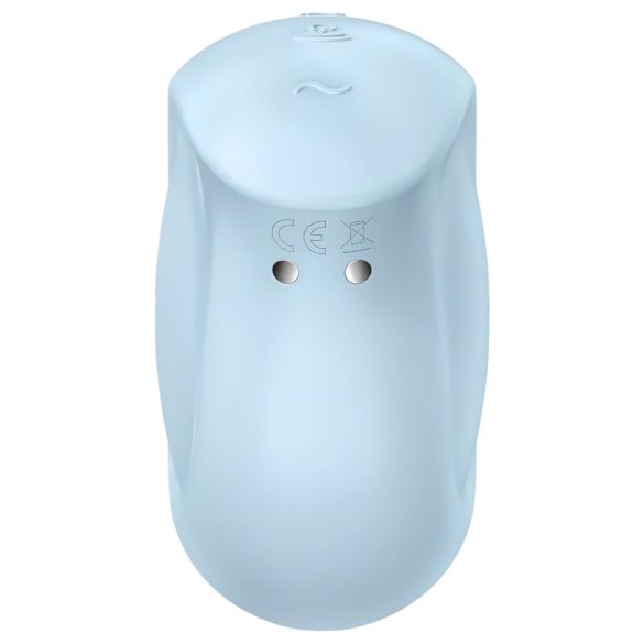 Satisfyer Sugar Rush - vibrator clitoridian cu unde de aer - albastru