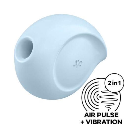 Satisfyer Sugar Rush - vibrator pentru clitoris cu undă de aer alimentat de baterii (albastru)