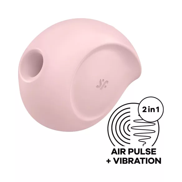 Satisfyer - Vibrator clitoridian cu unde de aer - roz