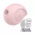 Satisfyer - Vibrator clitoridian cu unde de aer - roz