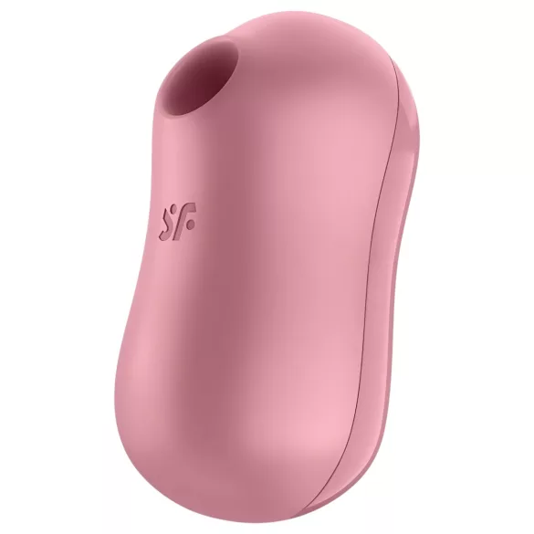 Satisfyer Cotton Candy - vibrator clitoridian cu unde de aer (coral)