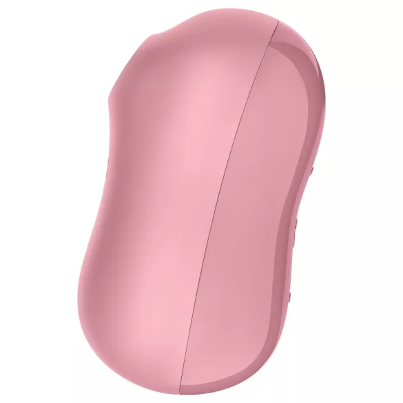 Satisfyer Cotton Candy - vibrator clitoridian cu unde de aer (coral)