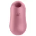 Satisfyer Cotton Candy - vibrator clitoridian cu unde de aer (coral)
