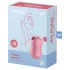 Satisfyer Cotton Candy - vibrator clitoridian cu unde de aer (coral)