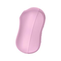   Satisfyer Cotton Candy - vibrator clitoridian cu unde de aer și baterie (mov)