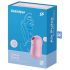 Satisfyer Cotton Candy - vibrator clitoridian cu unde de aer - reîncărcabil