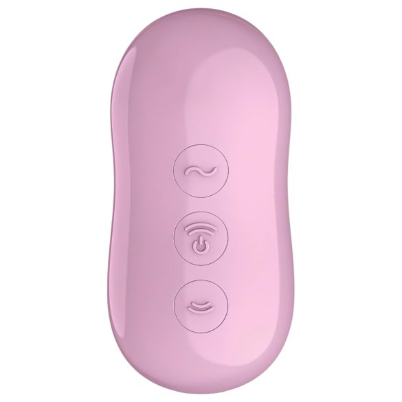 Satisfyer Cotton Candy - vibrator clitoridian cu unde de aer - reîncărcabil