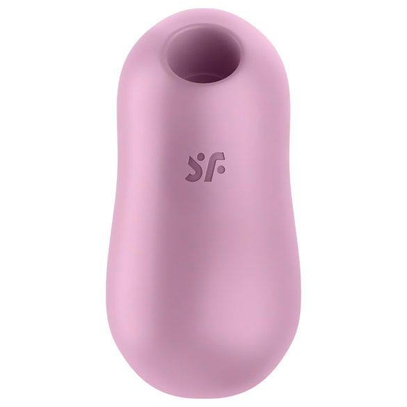 Satisfyer Cotton Candy - vibrator clitoridian cu unde de aer - reîncărcabil