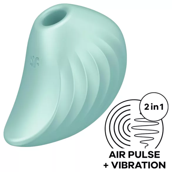 Satisfyer Pearl Diver - vibrator clitoris cu unde de aer - mentă