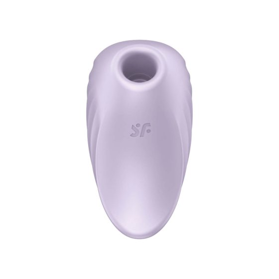 Satisfyer Pearl Diver - vibrator clitoridian cu unde de aer, reîncărcabil (violet)