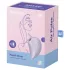 Satisfyer Pearl Diver - vibrator clitoridian cu unde de aer - mov