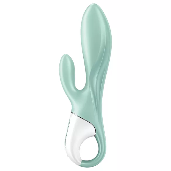 Satisfyer Air Pump Bunny 5 - vibrator pompat controlat prin aplicație (mentă)