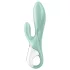 Satisfyer Air Pump Bunny 5 - vibrator pompat controlat prin aplicație (mentă)