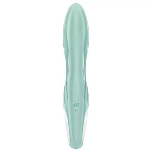 Satisfyer Air Pump Bunny 5 - vibrator pompat controlat prin aplicație (mentă)