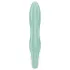 Satisfyer Air Pump Bunny 5 - vibrator pompat controlat prin aplicație (mentă)