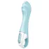 Vibrator cu pompă de aer Satisfyer 5 - controlat prin aplicație (albastru)