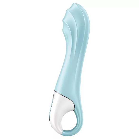 Vibrator cu pompă de aer Satisfyer 5 - controlat prin aplicație (albastru)