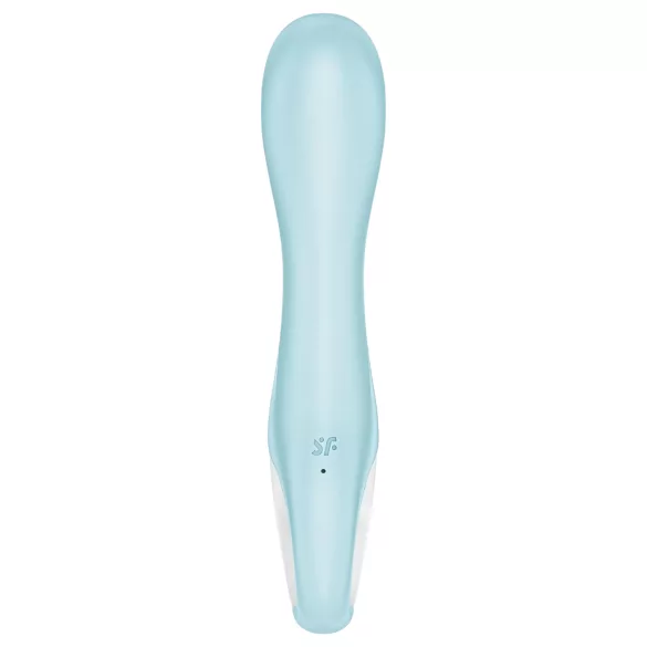 Vibrator cu pompă de aer Satisfyer 5 - controlat prin aplicație (albastru)