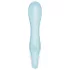 Vibrator cu pompă de aer Satisfyer 5 - controlat prin aplicație (albastru)