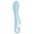 Vibrator cu pompă de aer Satisfyer 5 - controlat prin aplicație (albastru)