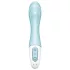 Vibrator cu pompă de aer Satisfyer 5 - controlat prin aplicație (albastru)