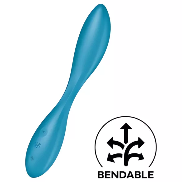 Satisfyer G-spot Flex 1 - vibrator pentru punctul G, reîncărcabil și rezistent la apă (verde)