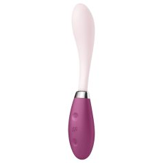   Satisfyer G-Spot Flex 3 - vibrator pentru punctul G reîncărcabil - roz-roșu
