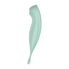  Satisfyer Twirling Pro - vibrator inteligent 2in1 pentru clitoris (mentă)