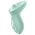 Satisfyer Exciterrr - vibrator clitoridian cu bile rotative - verde