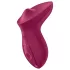 Satisfyer Exciterrr - vibrator clitoridian cu bile rotative - roșu