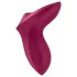 Satisfyer Exciterrr - vibrator clitoridian cu bile rotative - roșu