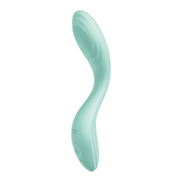 Satisfyer Rrrolling - vibrator pentru punctul G cu bile mobile - mentă