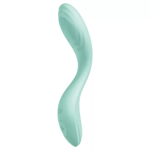 Satisfyer Rrrolling - vibrator pentru punctul G cu bile mobile - mentă