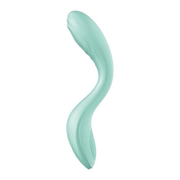 Satisfyer Rrrolling - vibrator pentru punctul G cu bile mobile - mentă
