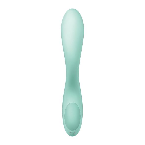 Satisfyer Rrrolling - vibrator pentru punctul G cu bile mobile - mentă