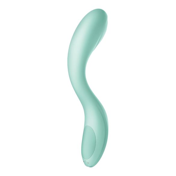 Satisfyer Rrrolling - vibrator pentru punctul G cu bile mobile - mentă