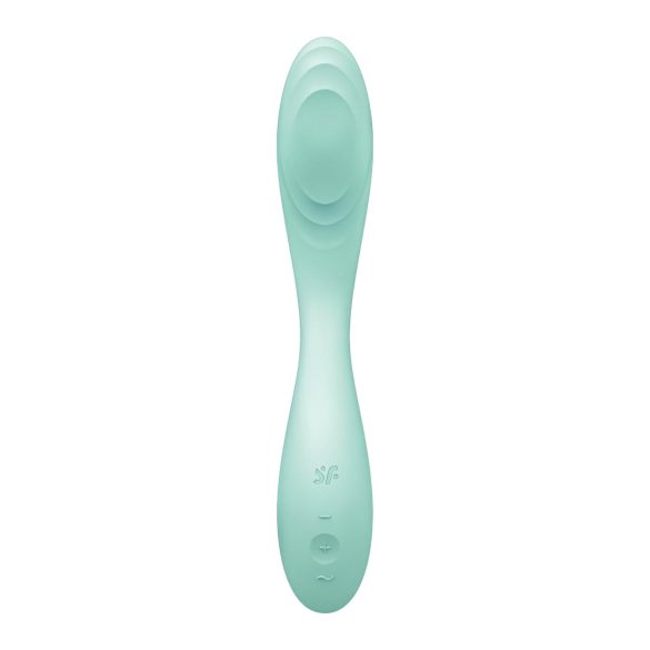Satisfyer Rrrolling - vibrator pentru punctul G cu bile mobile - mentă