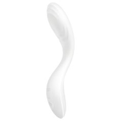   Satisfyer Rrrolling - vibrator pentru punctul G cu bile rotative - alb