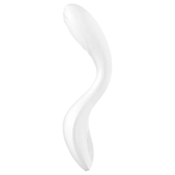 Satisfyer Rrrolling - vibrator pentru punctul G cu bile rotative - alb