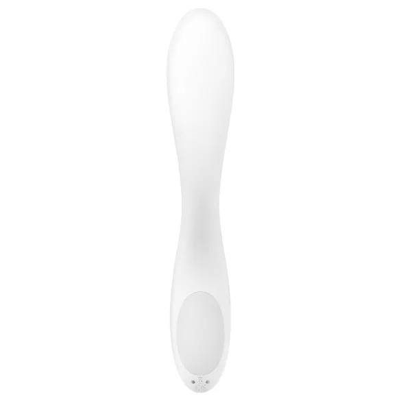 Satisfyer Rrrolling - vibrator pentru punctul G cu bile rotative - alb
