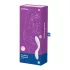 Satisfyer Rrrolling - vibrator pentru punctul G cu bile rotative - alb