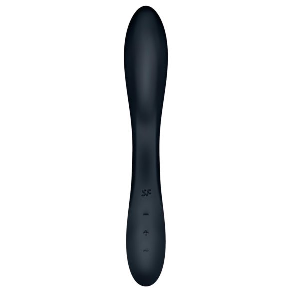 Satisfyer Rrrolling - vibrator punctul G cu bile rotative - negru