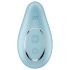 Satisfyer Dipping Delight - vibrator clitoridian cu acumulator (albastru)