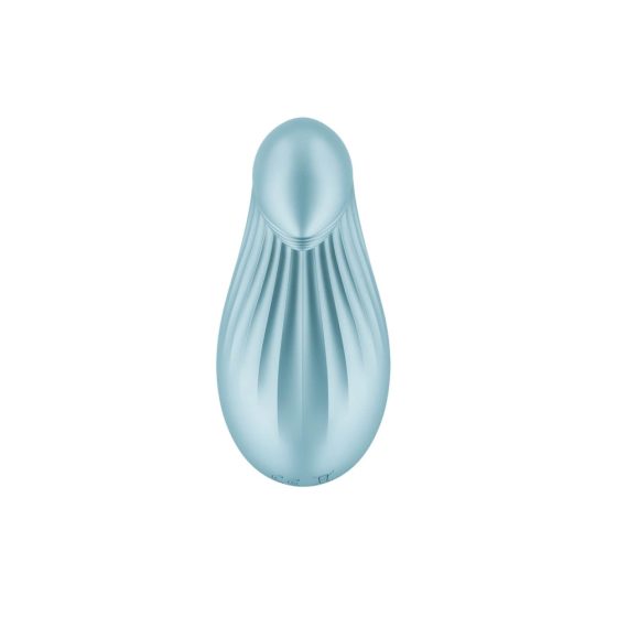 Satisfyer Dipping Delight - vibrator clitoridian cu baterie (albastru)