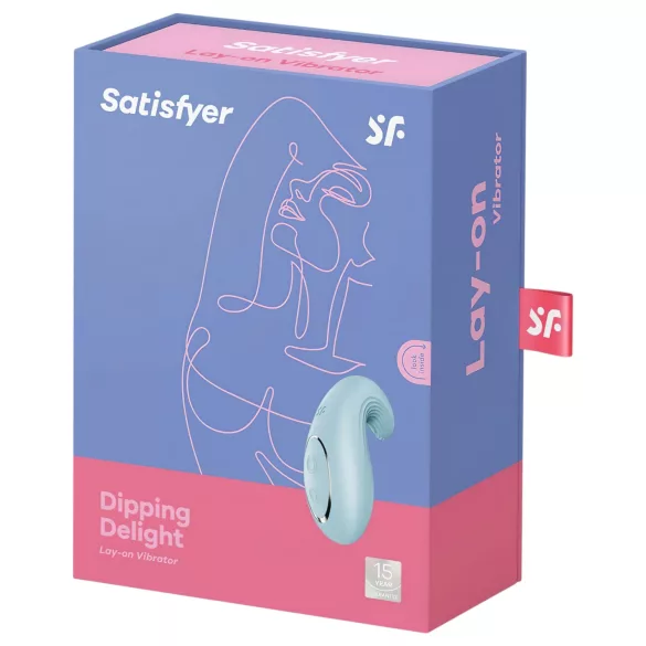 Satisfyer - Vibrator clitoridian reîncărcabil - stimulare intensă - albastru