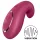 Satisfyer - Vibrator clitoridian reîncărcabil - stimulare intensă - roșu