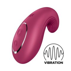   Satisfyer Dipping Delight - vibrator clitoridian cu acumulator (roșu)